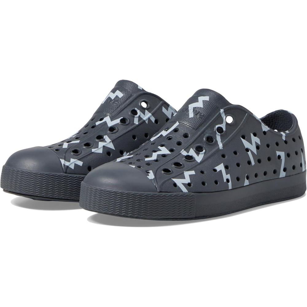 image:imageNative Shoes UnisexKids Jefferson Print SneakersGravity GreyGravity GreyShell White Wiggle