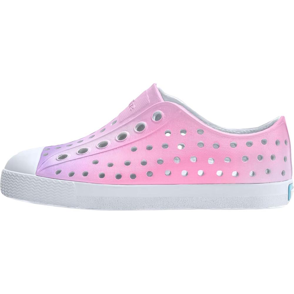 image:imageNative Shoes UnisexKids Jefferson Print SneakersShell WhiteShell WhiteBarely Taro Blur