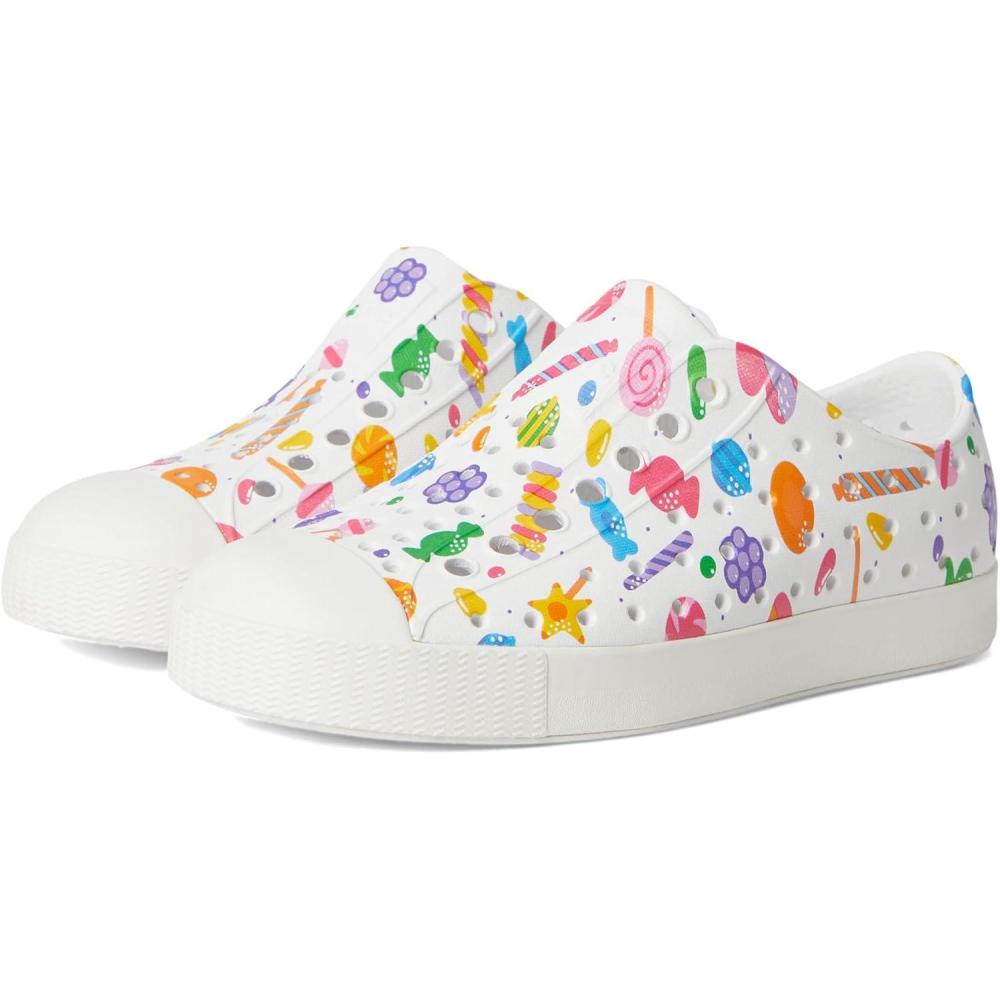 image:imageNative Shoes UnisexKids Jefferson Print SneakersShell WhiteShell WhiteRetro Candy
