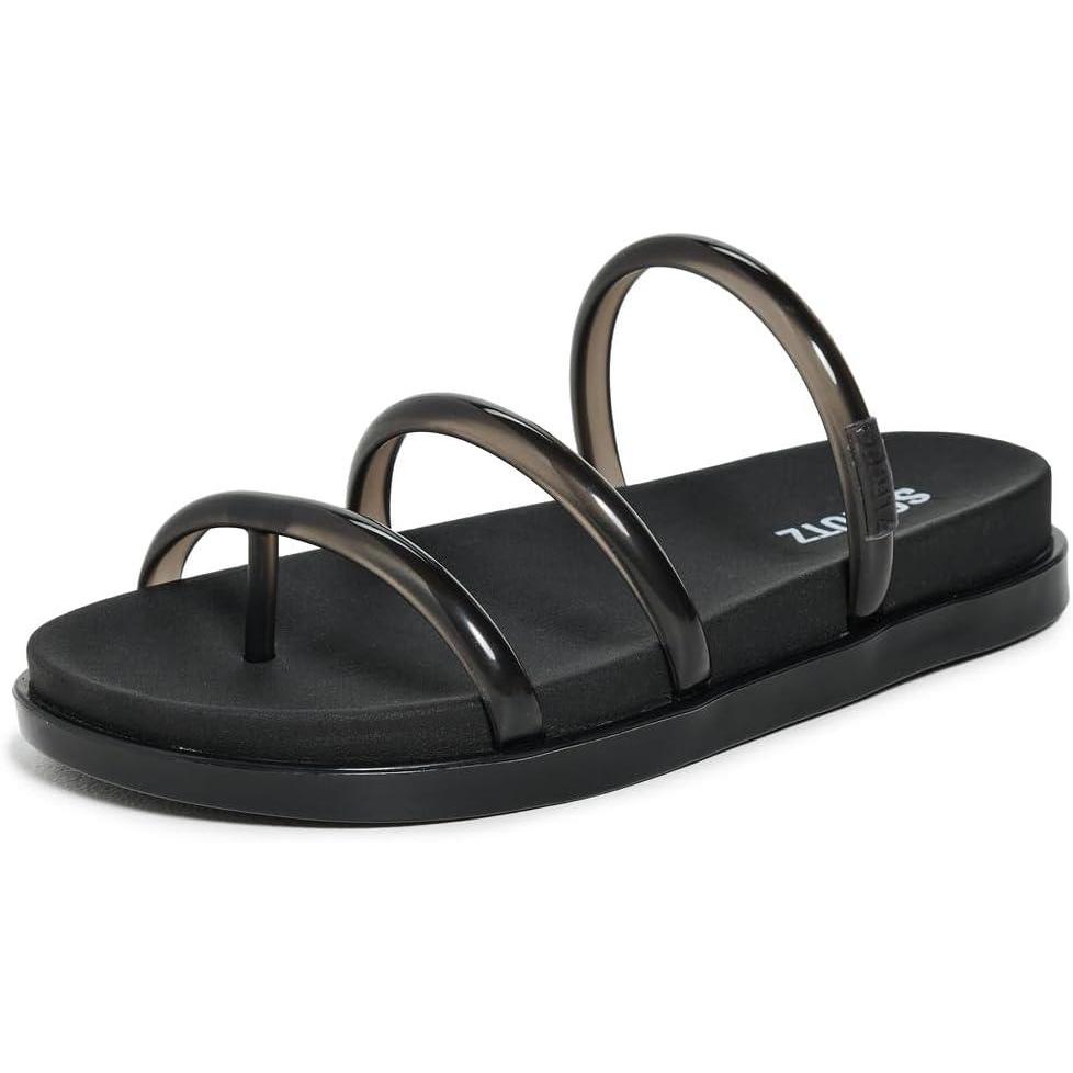 image:imageSCHUTZ Womens Polly Sporty Jelly SandalsBlack