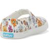 Native Shoes Unisex-Child Jefferson Juniper Print (Toddler)(Shell White/Shell White/New Floral)