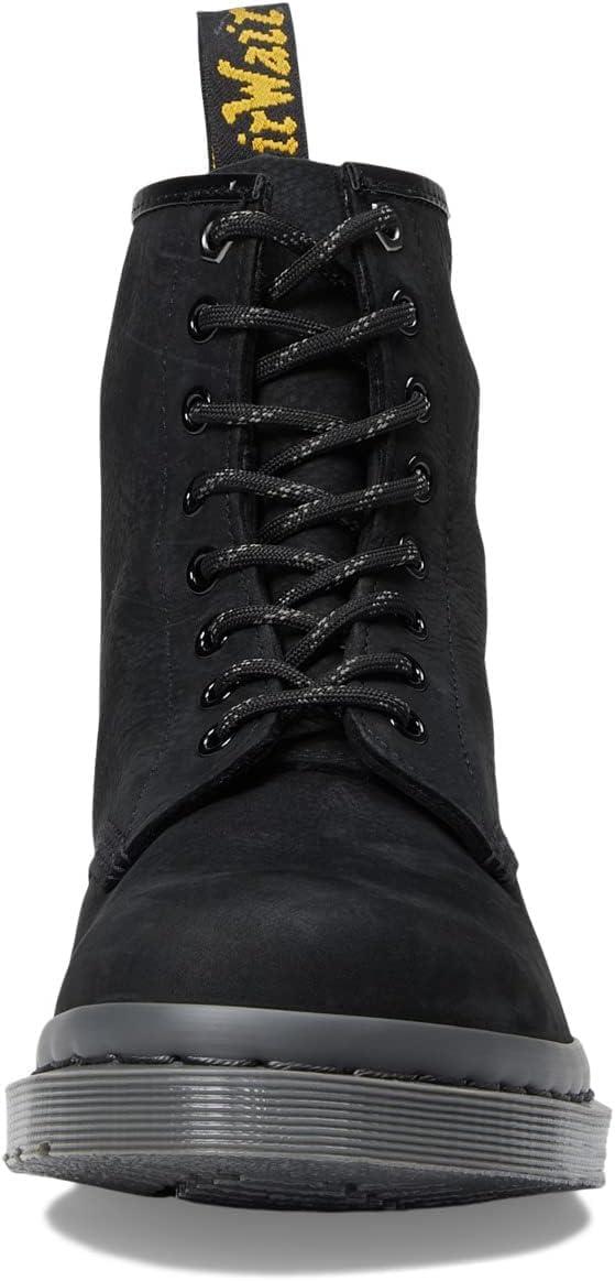 image:imageDr Martens Womens Maple Zip Steel Toe Light Industry BootsBlack Milled Nubuck Wp