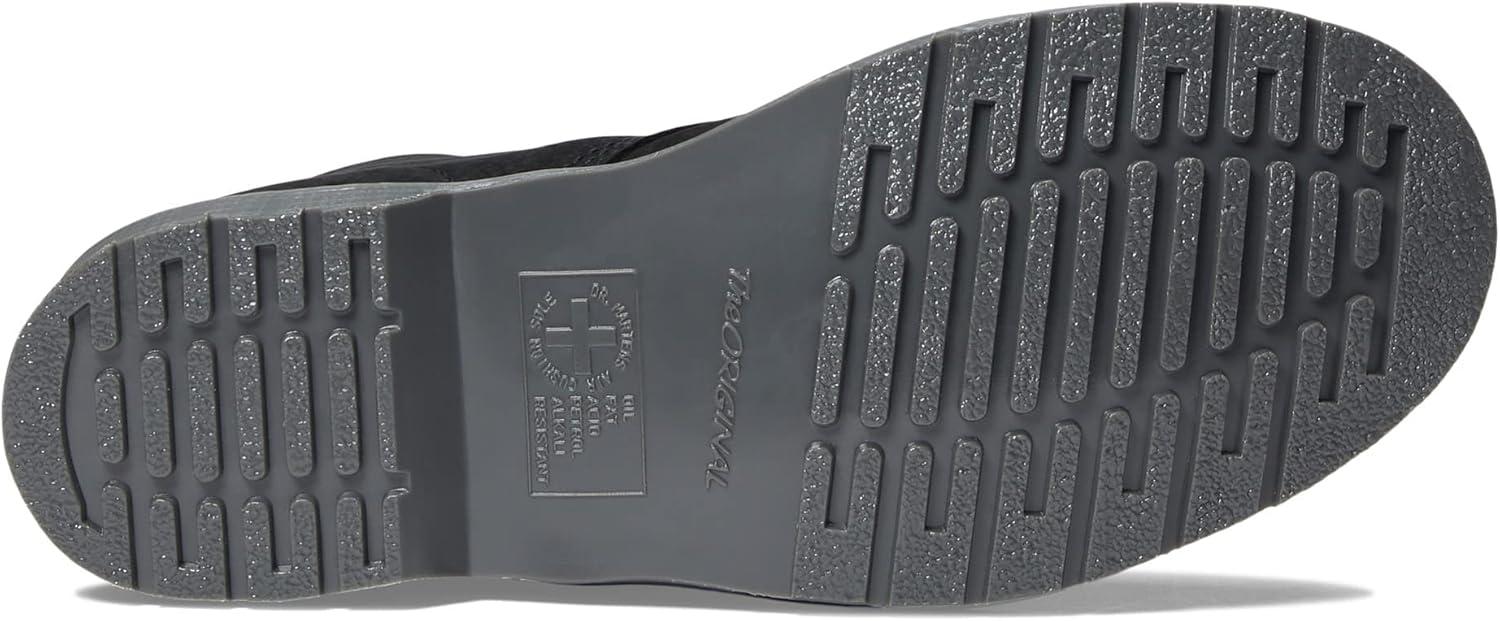 image:imageDr Martens Womens Maple Zip Steel Toe Light Industry BootsBlack Milled Nubuck Wp
