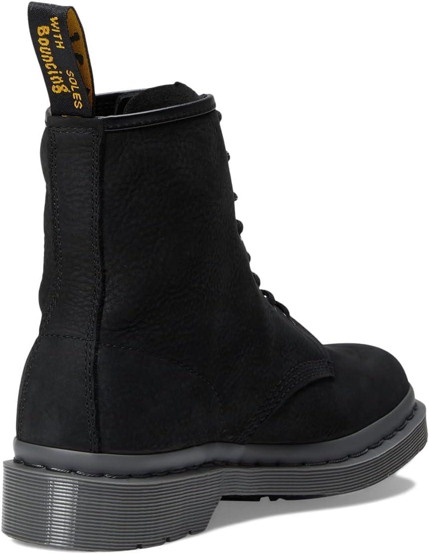 image:imageDr Martens Womens Maple Zip Steel Toe Light Industry BootsBlack Milled Nubuck Wp