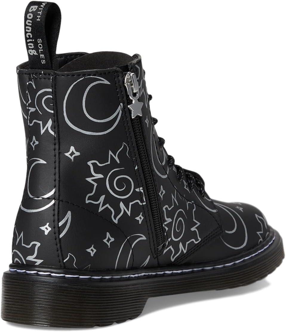 image:imageDr Martens Womens Maple Zip Steel Toe Light Industry BootsBlackSilver 1