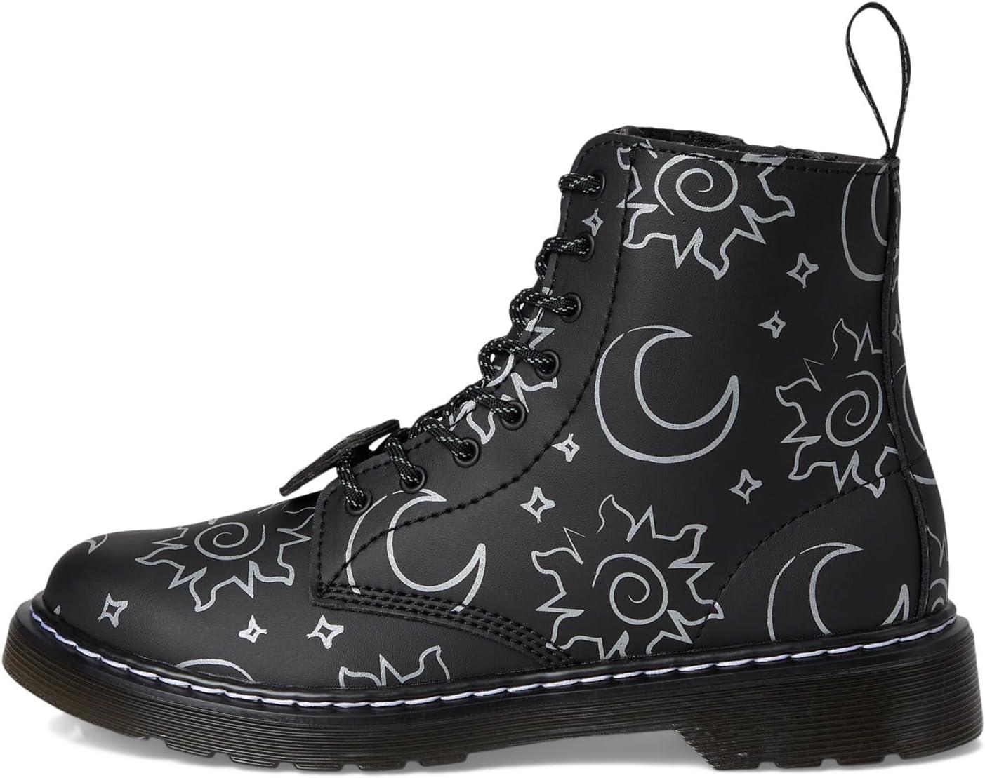 image:imageDr Martens Womens Maple Zip Steel Toe Light Industry BootsBlackSilver 1