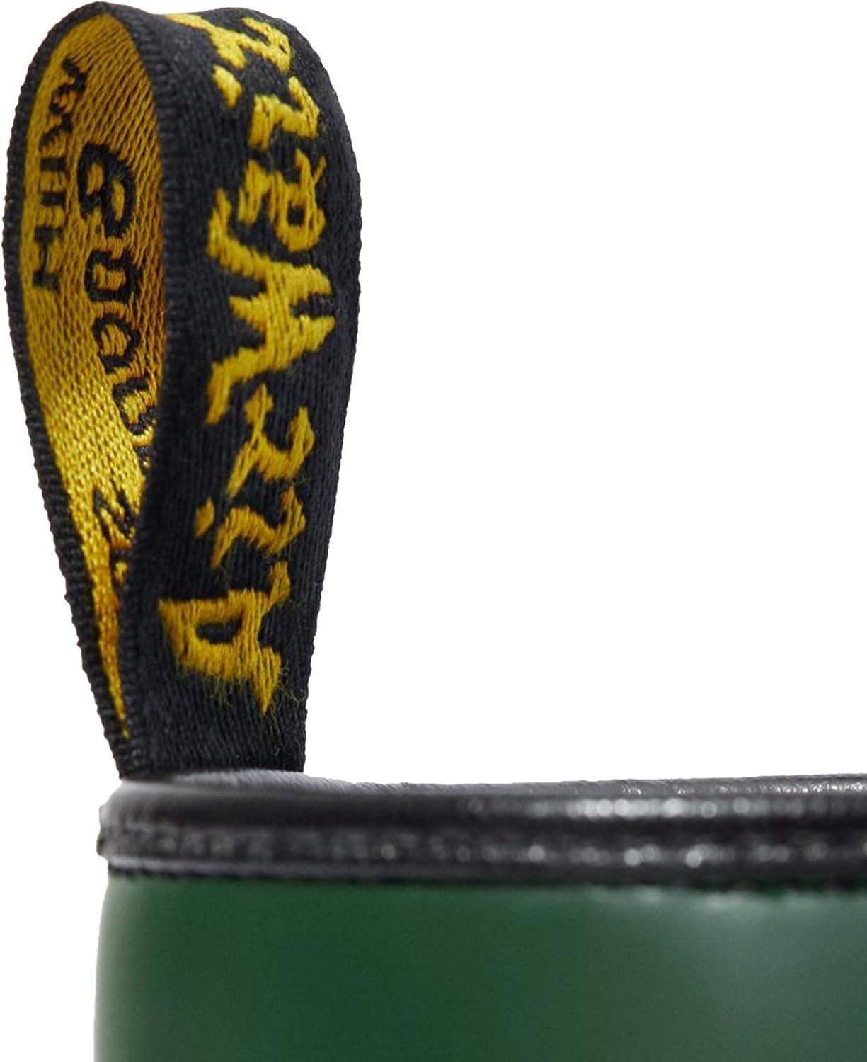 image:imageDr Martens Womens Maple Zip Steel Toe Light Industry BootsGreen Smooth