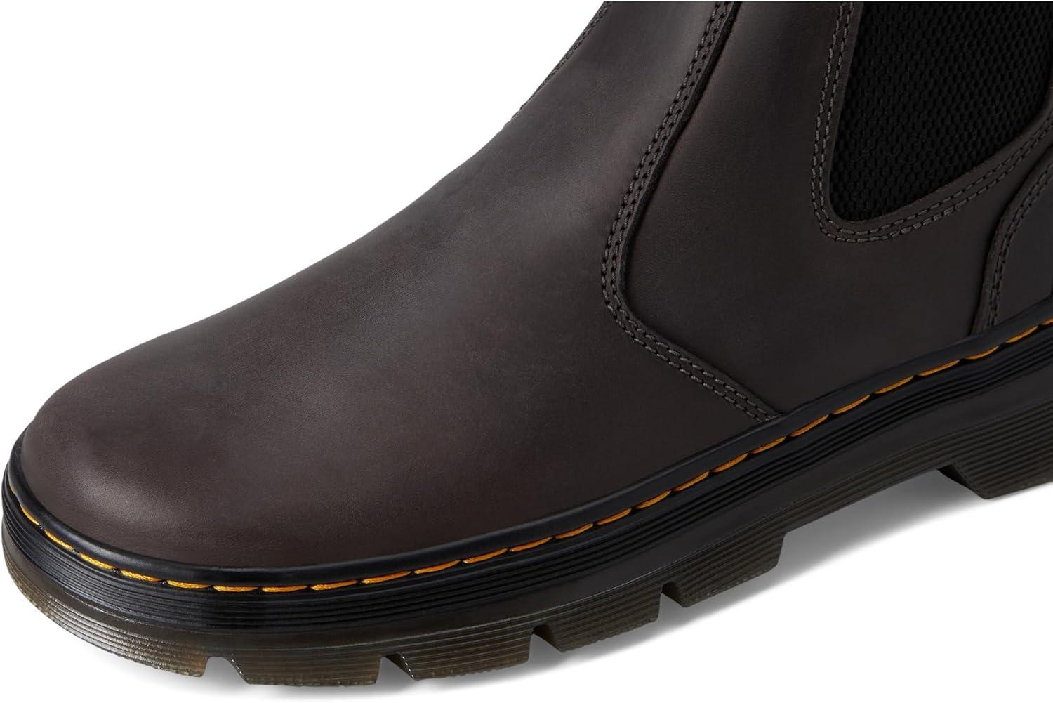 image:imageDr Martens Womens Maple Zip Steel Toe Light Industry BootsGunmetal