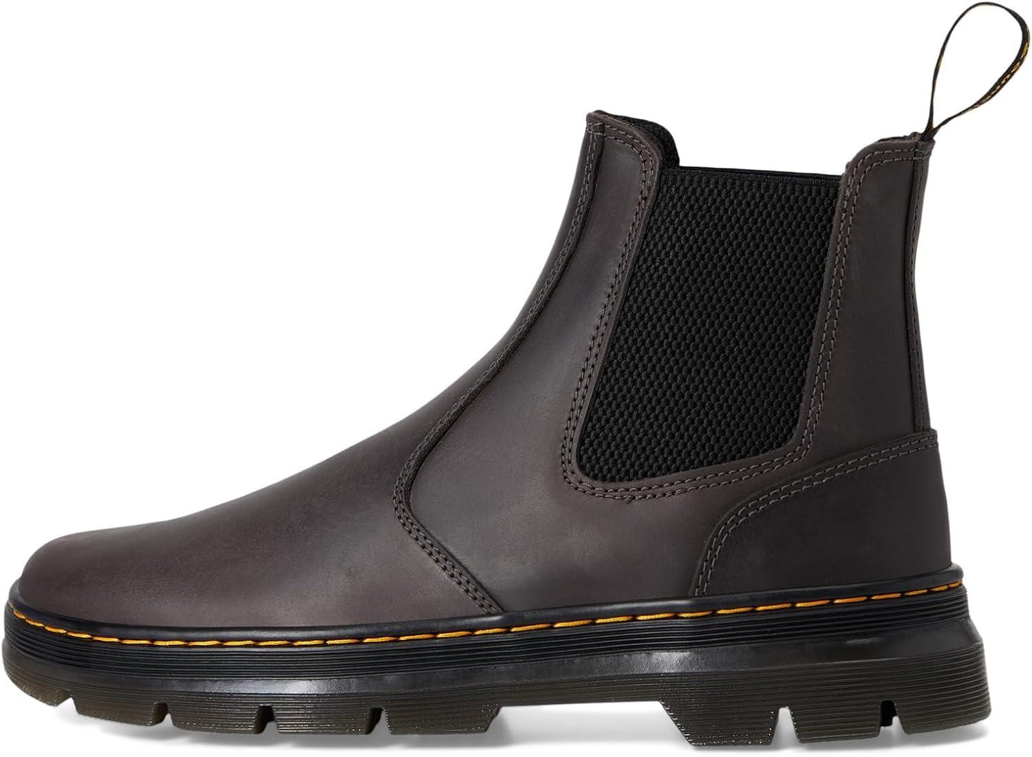 image:imageDr Martens Womens Maple Zip Steel Toe Light Industry BootsGunmetal
