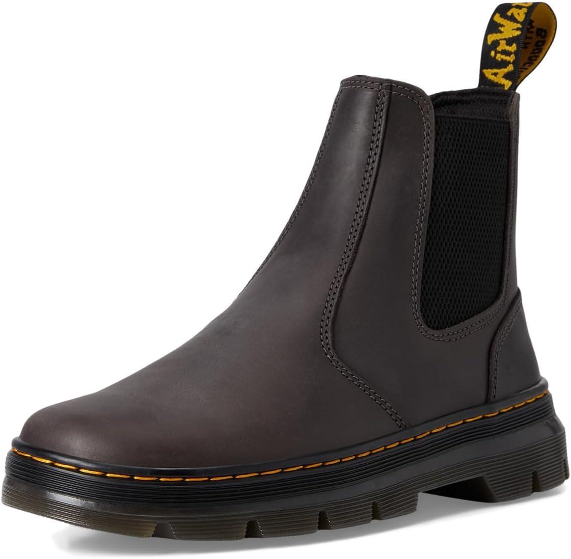 image:imageDr Martens Womens Maple Zip Steel Toe Light Industry BootsGunmetal