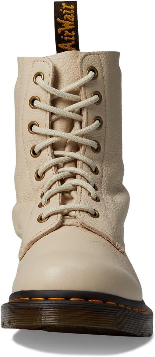 image:imageDr Martens Womens Maple Zip Steel Toe Light Industry BootsParchment Beige