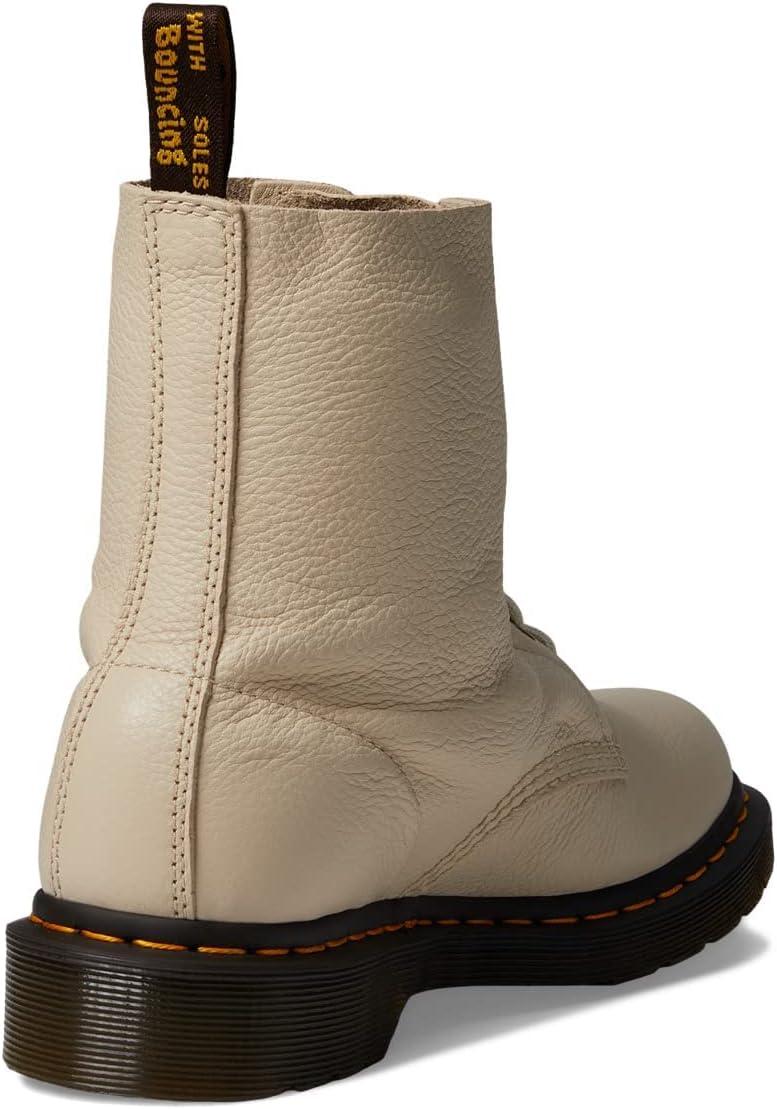 image:imageDr Martens Womens Maple Zip Steel Toe Light Industry BootsParchment Beige