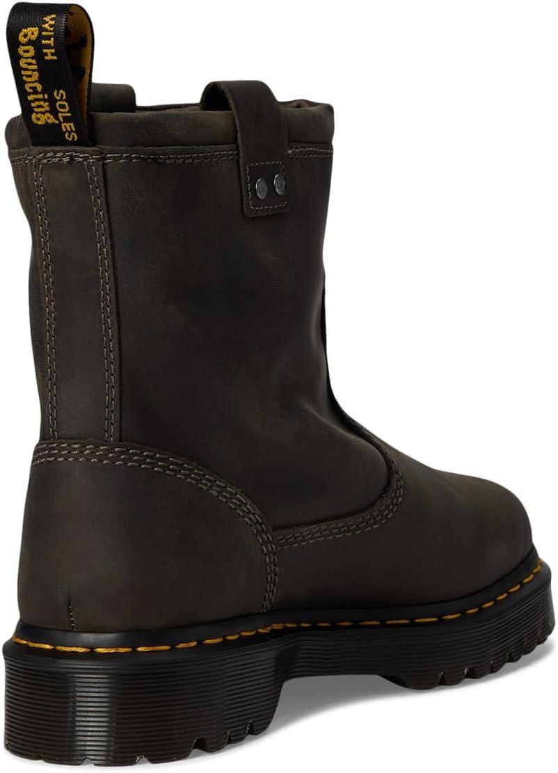 image:imageDr Martens womens Anistone Lo Leather BootsCharcoal Grey