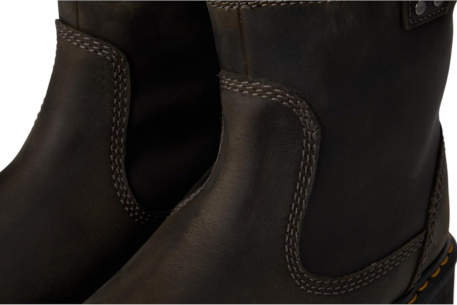 image:imageDr Martens womens Anistone Lo Leather BootsCharcoal Grey