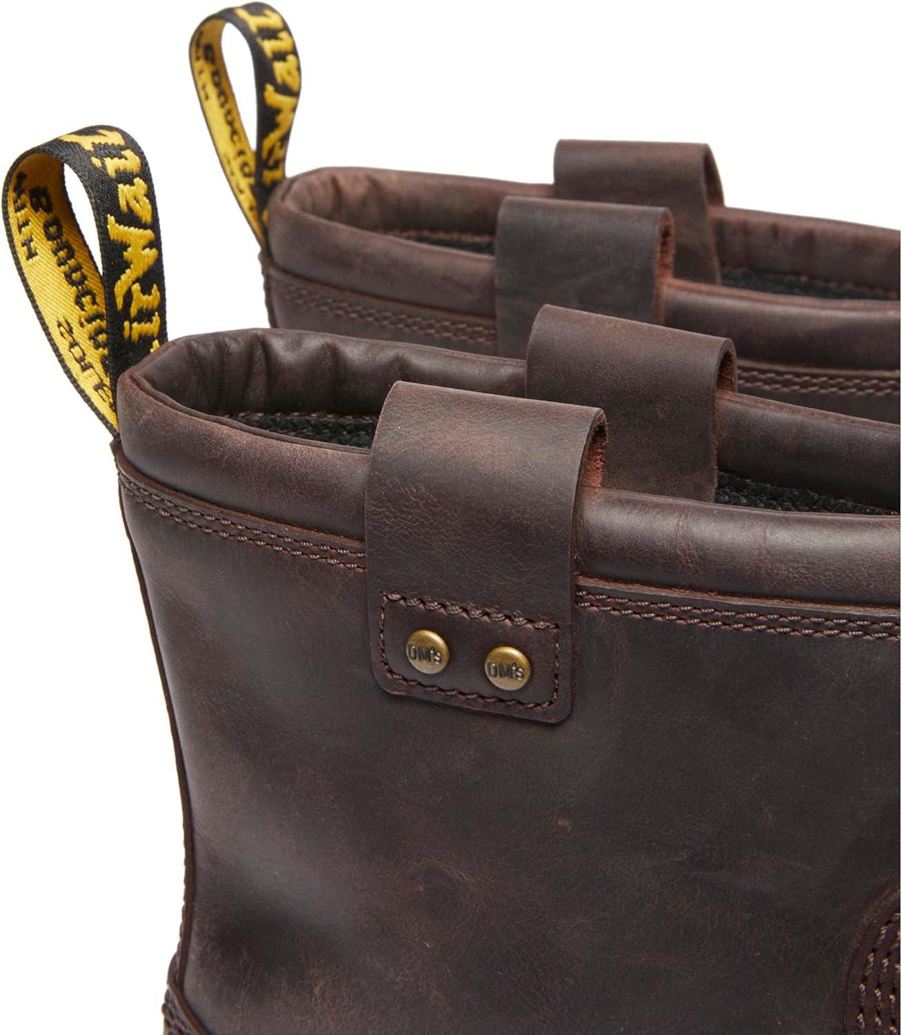 image:imageDr Martens womens Anistone Lo Leather BootsDark Brown
