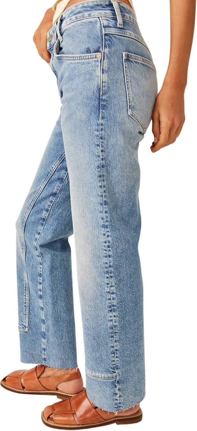 image:imageFree People Womens Risk Taker Straight LegMantra