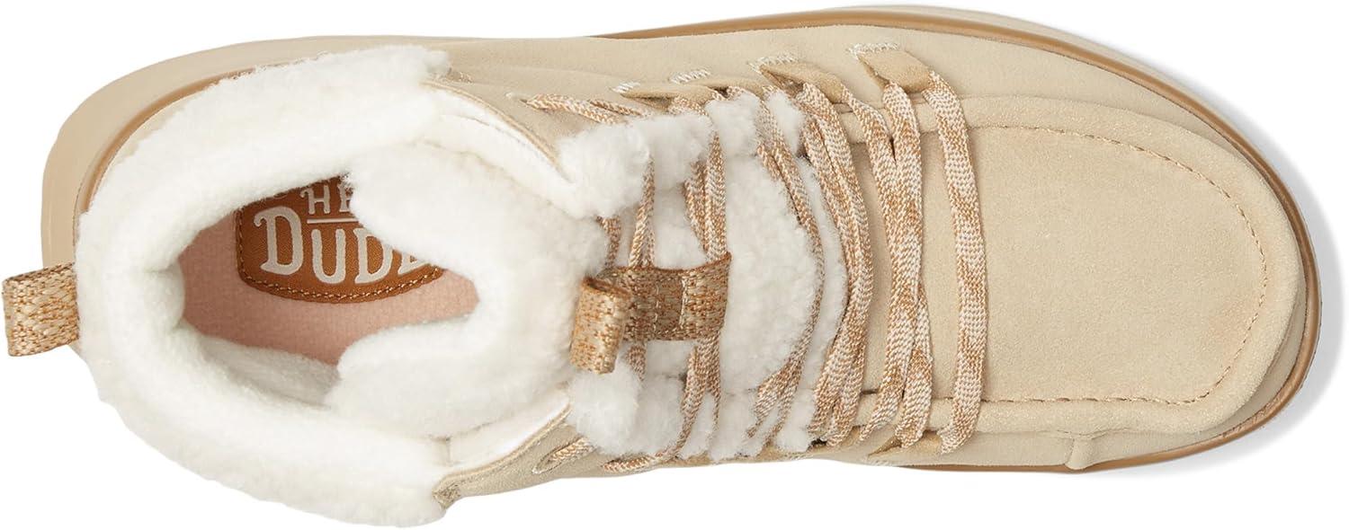 image:imageHEYDUDE womens Wendy Peak Apres Suede CozstitTan