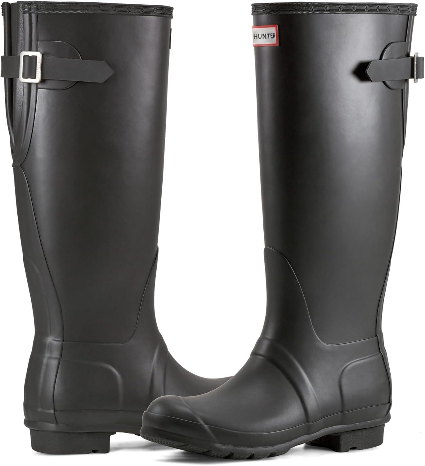 image:imageHUNTER Womens Original Back Adjustable BootsBlack Matte