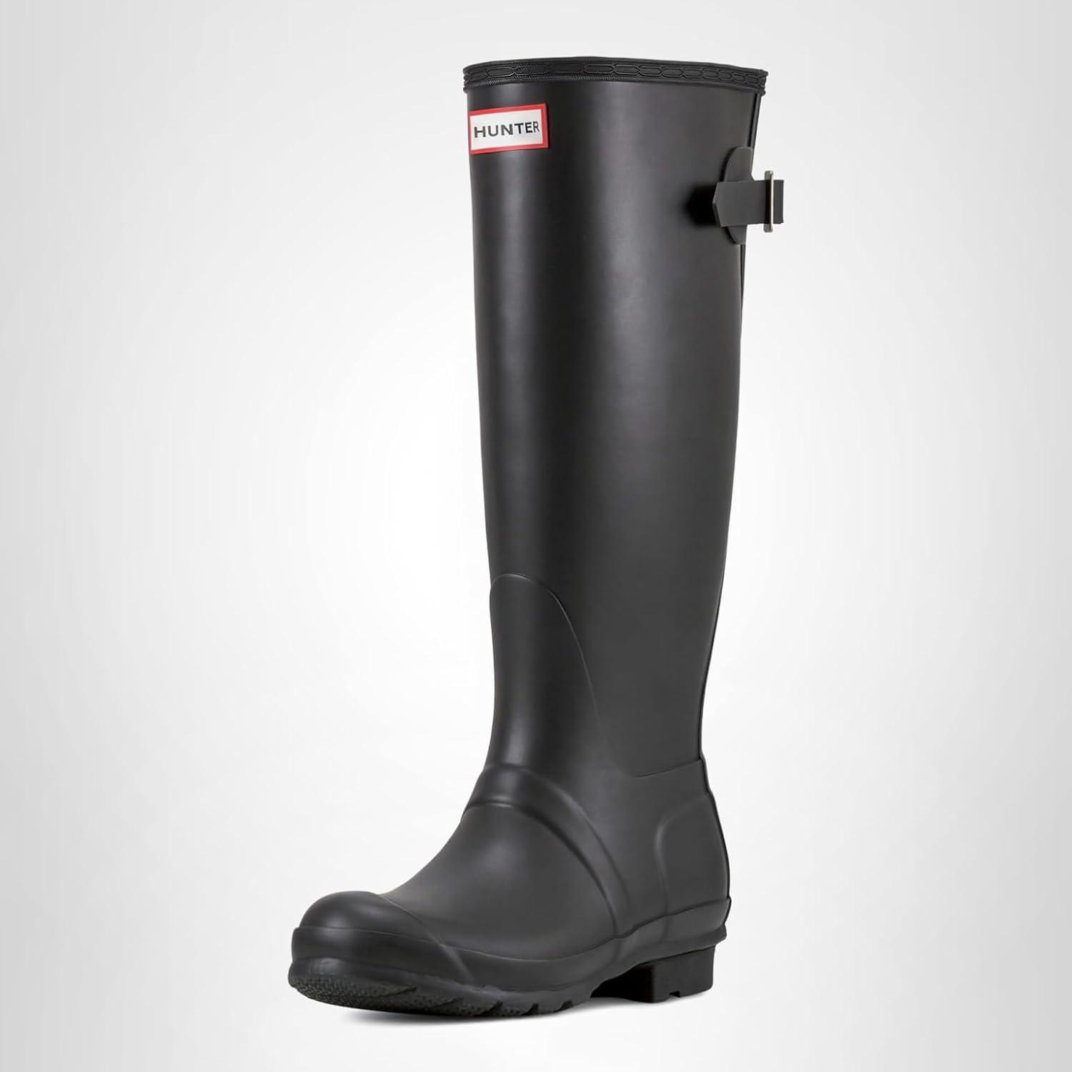 image:imageHUNTER Womens Original Back Adjustable BootsBlack Matte