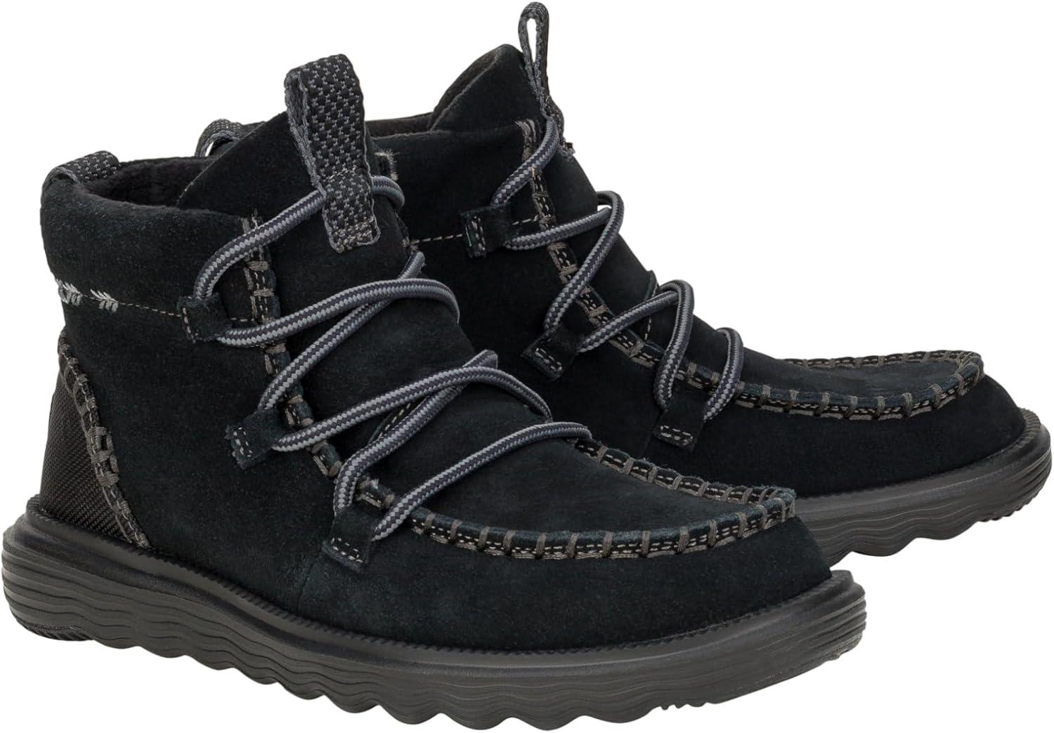 image:imageHey Dude womens Reyes SuedeBlackBlack