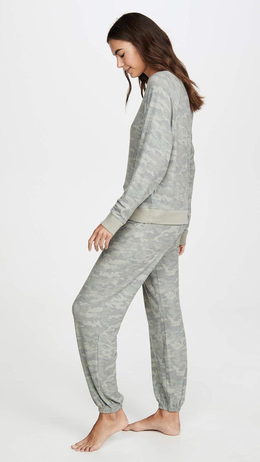 image:imageHoneydew Intimates womens Star Seeker Brushed Jersey Lounge SetCamo