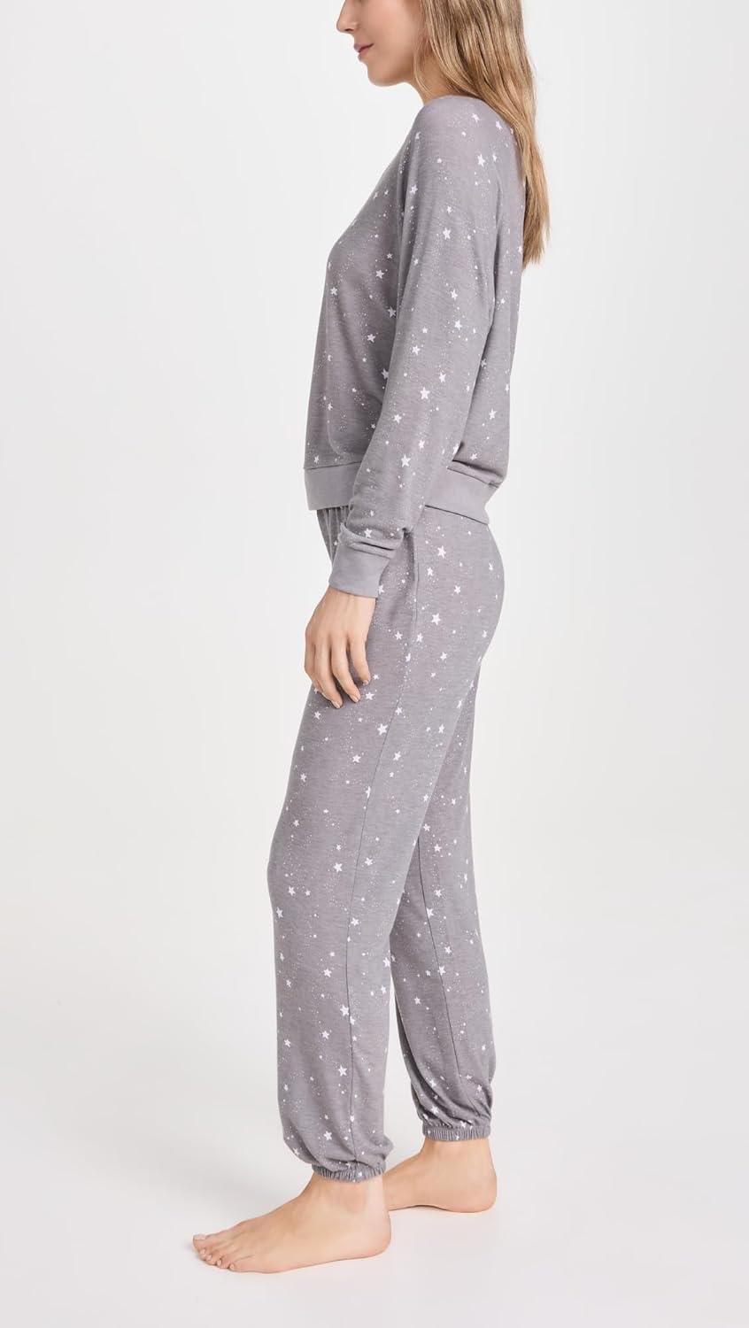 image:imageHoneydew Intimates womens Star Seeker Brushed Jersey Lounge SetCastle Rock Stars
