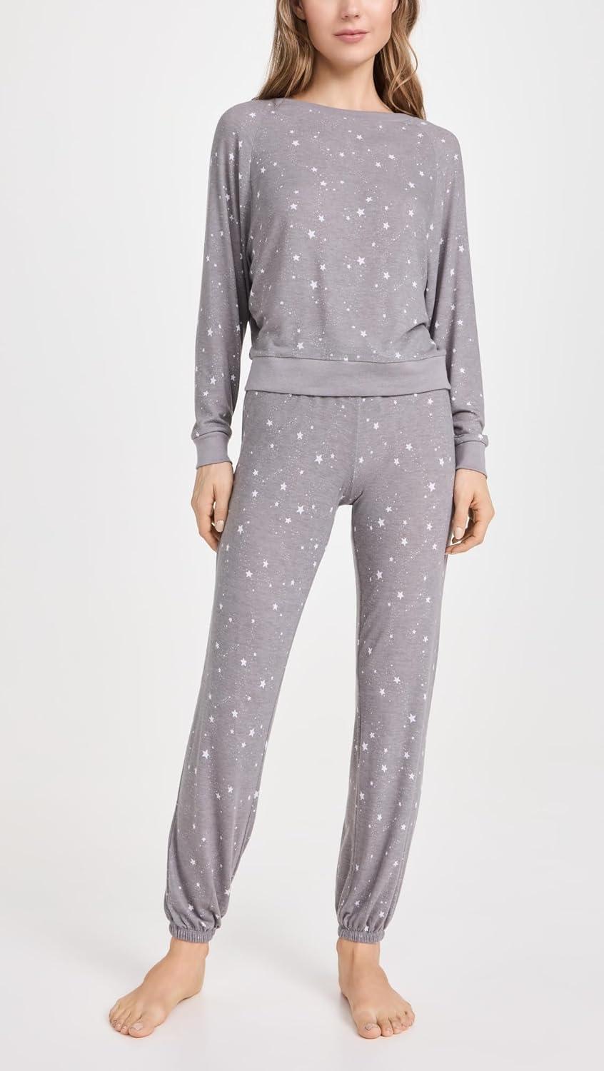 image:imageHoneydew Intimates womens Star Seeker Brushed Jersey Lounge SetCastle Rock Stars