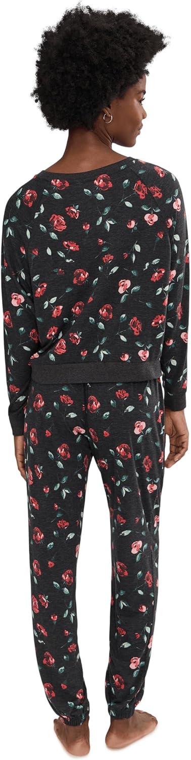 image:imageHoneydew Intimates womens Star Seeker Brushed Jersey Lounge SetDark Roses