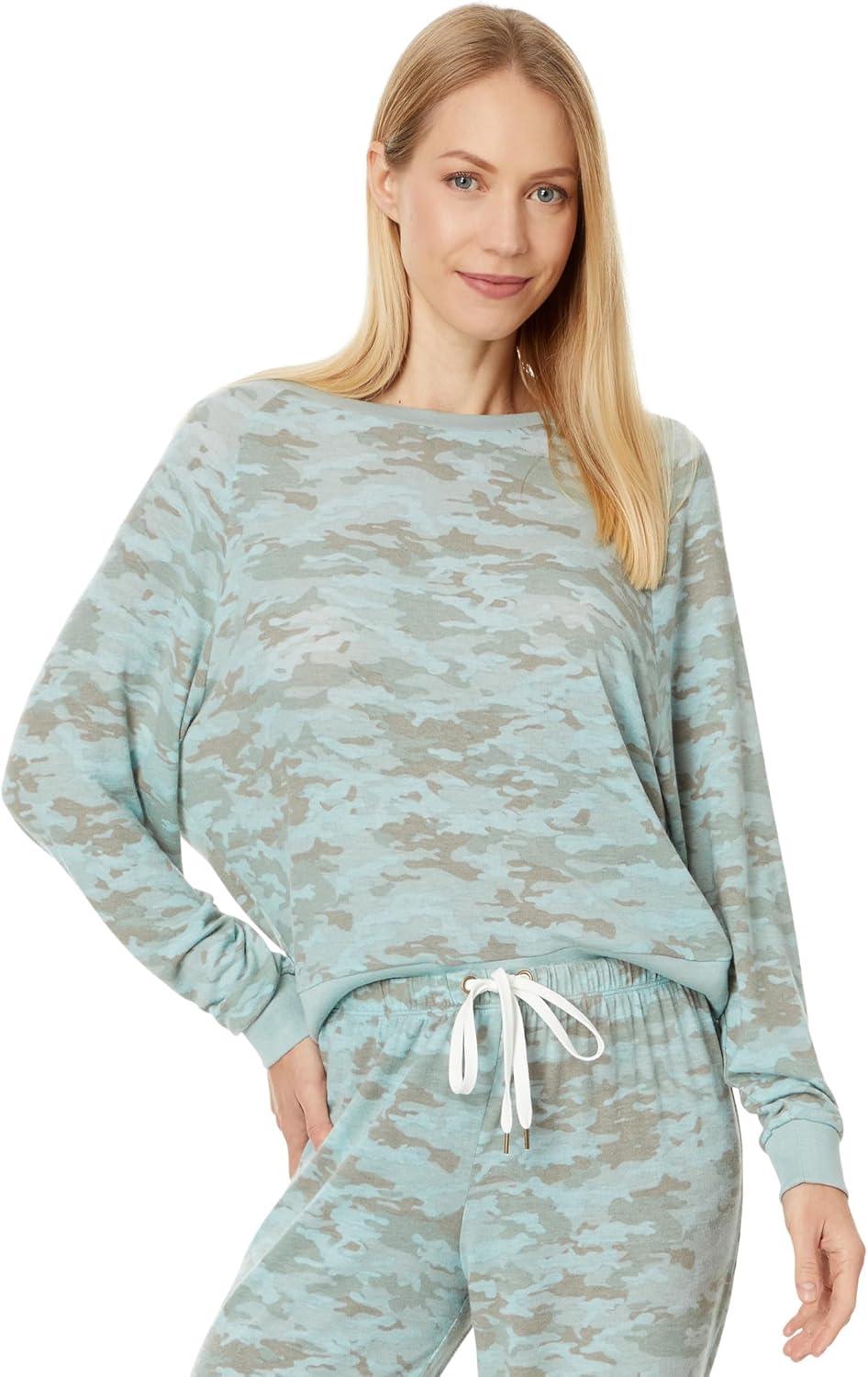 image:imageHoneydew Intimates womens Star Seeker Brushed Jersey Lounge SetFern Camo