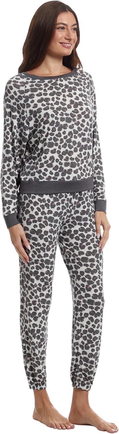 image:imageHoneydew Intimates womens Star Seeker Brushed Jersey Lounge SetMystic Leopard