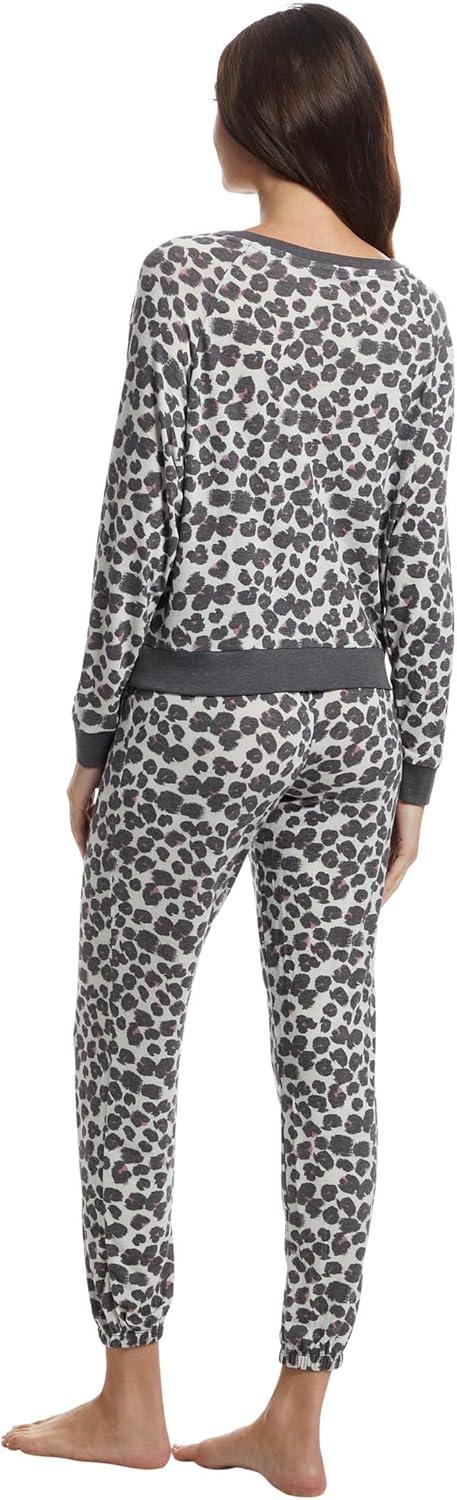 image:imageHoneydew Intimates womens Star Seeker Brushed Jersey Lounge SetMystic Leopard