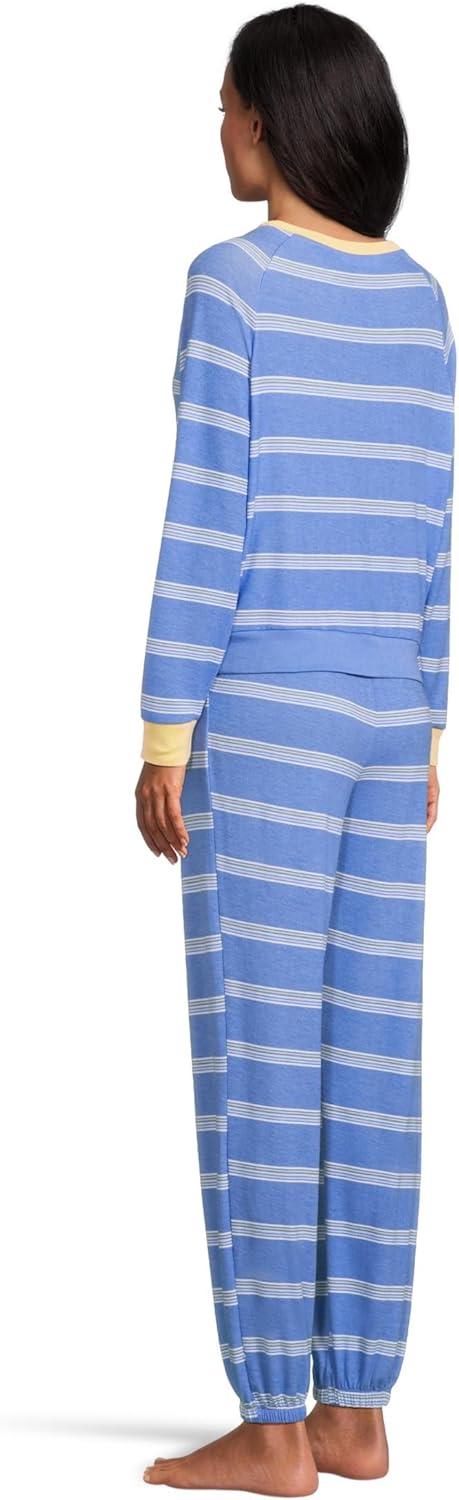 image:imageHoneydew Intimates womens Star Seeker Brushed Jersey Lounge SetOrion Stripe