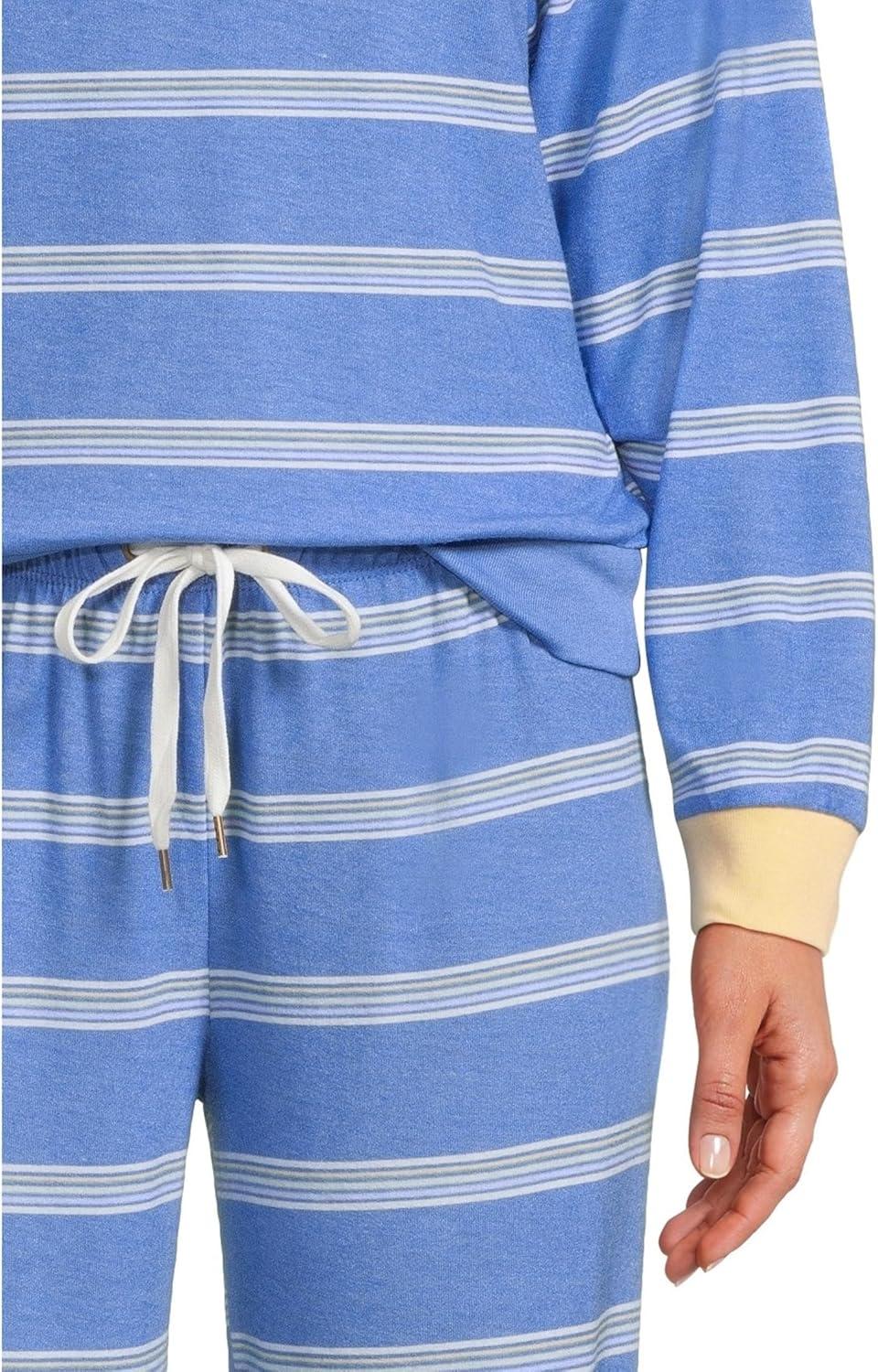 image:imageHoneydew Intimates womens Star Seeker Brushed Jersey Lounge SetOrion Stripe