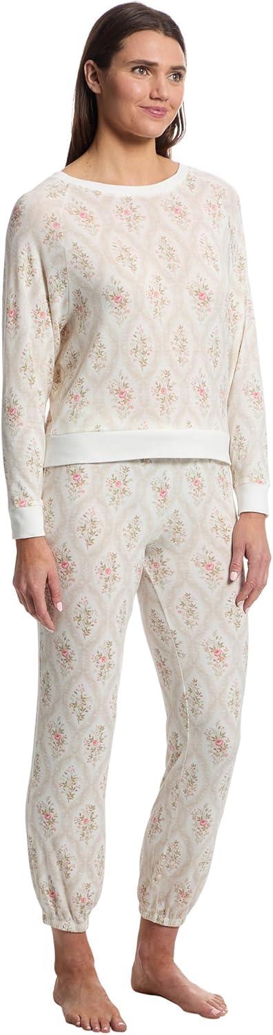 image:imageHoneydew Intimates womens Star Seeker Brushed Jersey Lounge SetOrnate Rose