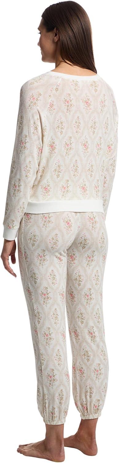 image:imageHoneydew Intimates womens Star Seeker Brushed Jersey Lounge SetOrnate Rose