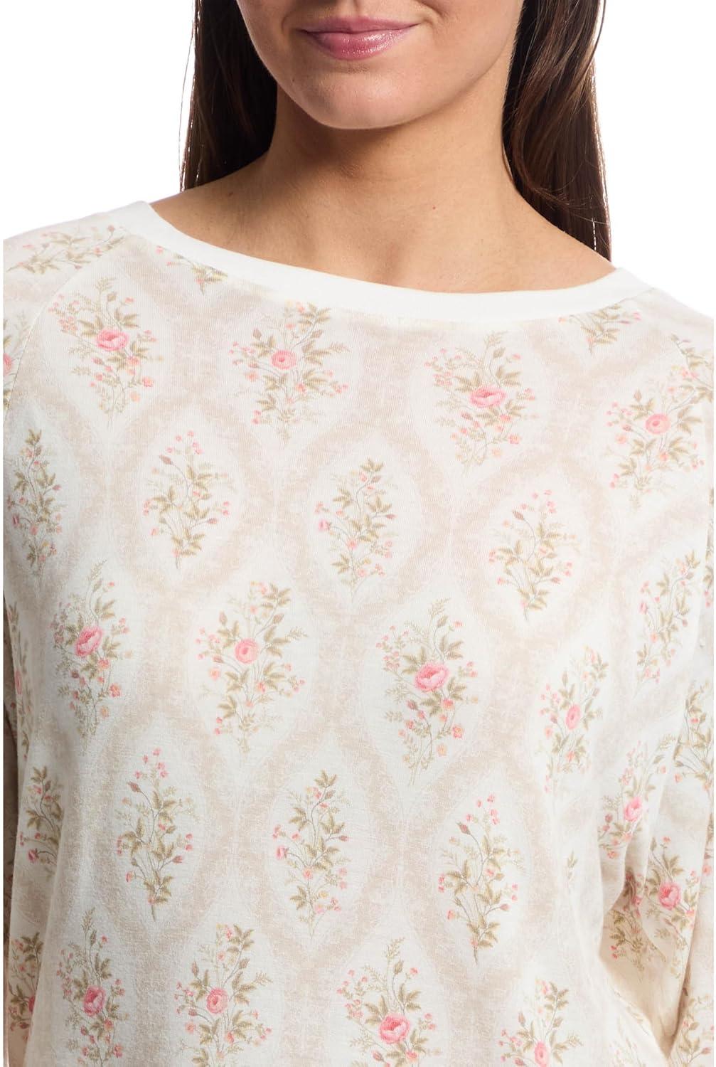 image:imageHoneydew Intimates womens Star Seeker Brushed Jersey Lounge SetOrnate Rose