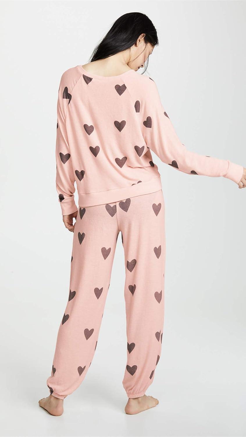 image:imageHoneydew Intimates womens Star Seeker Brushed Jersey Lounge SetPinkBrown