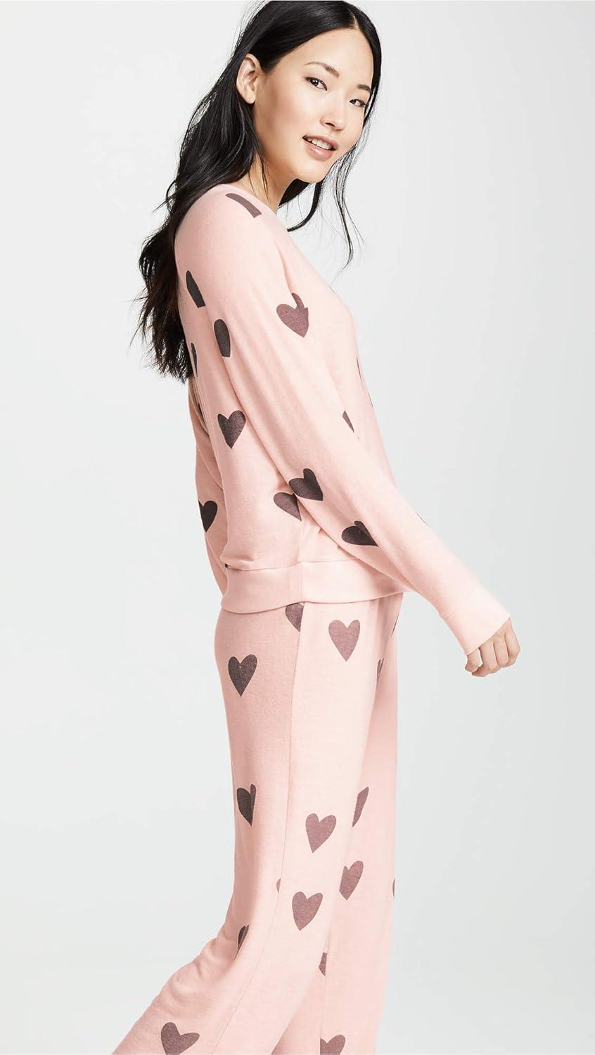 image:imageHoneydew Intimates womens Star Seeker Brushed Jersey Lounge SetPinkBrown