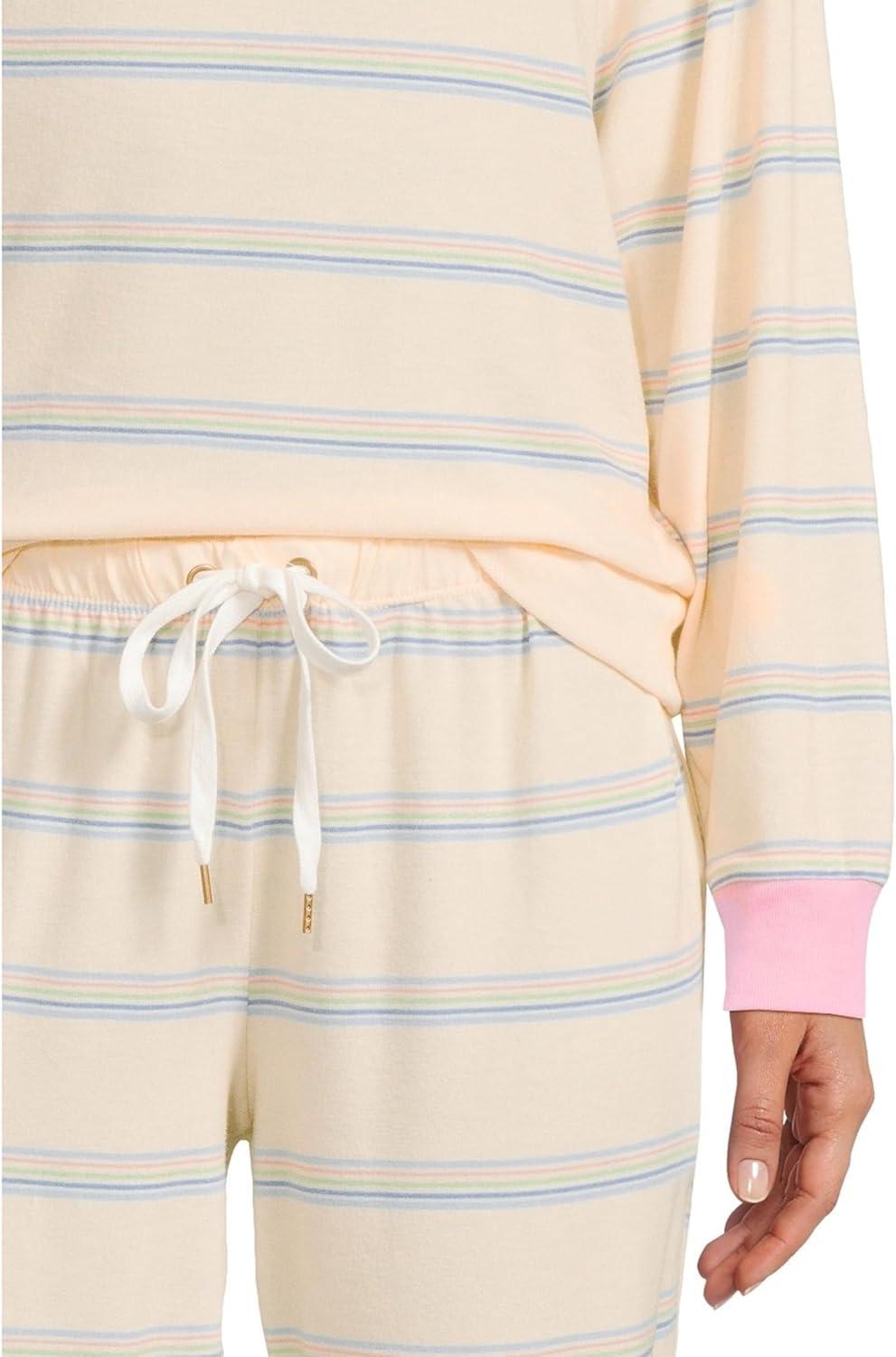 image:imageHoneydew Intimates womens Star Seeker Brushed Jersey Lounge SetRenewal Stripe