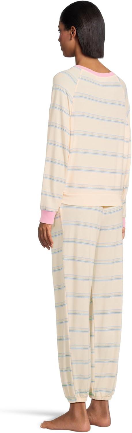 image:imageHoneydew Intimates womens Star Seeker Brushed Jersey Lounge SetRenewal Stripe