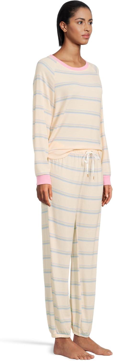 image:imageHoneydew Intimates womens Star Seeker Brushed Jersey Lounge SetRenewal Stripe