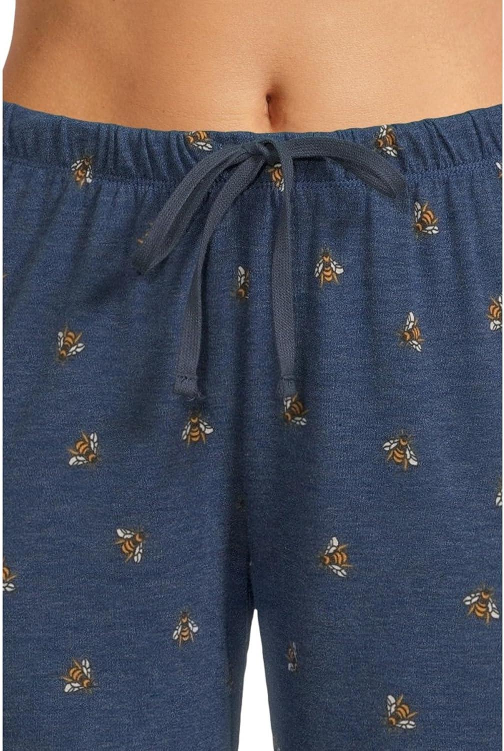 image:imageHoneydew Intimates womens Star Seeker Brushed Jersey Lounge SetRoyal Bees