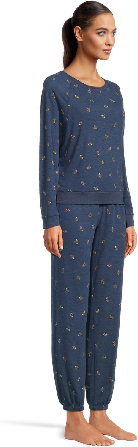 image:imageHoneydew Intimates womens Star Seeker Brushed Jersey Lounge SetRoyal Bees