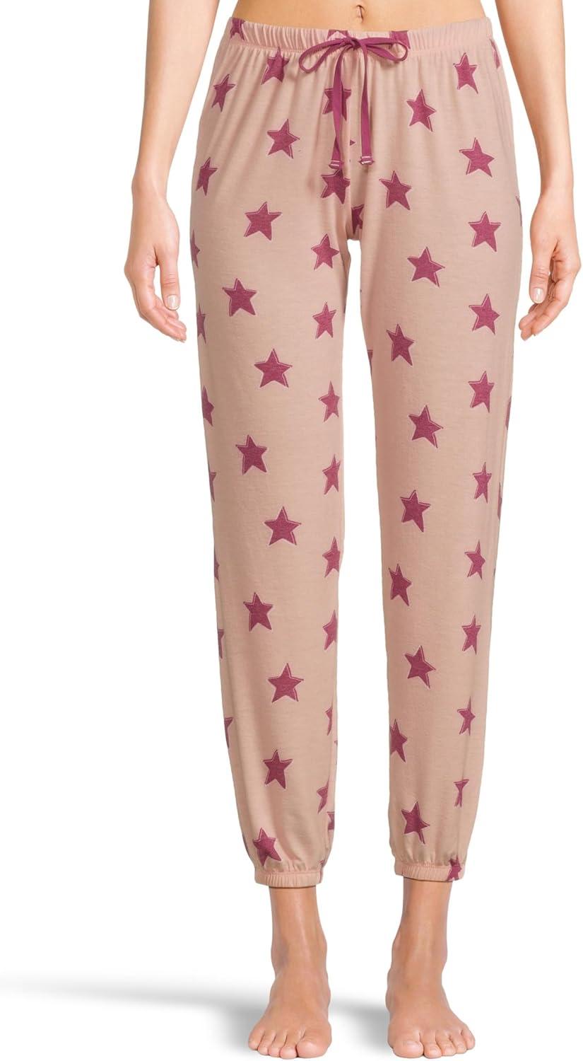 image:imageHoneydew Intimates womens Star Seeker Brushed Jersey Lounge SetSoft Pink Stars