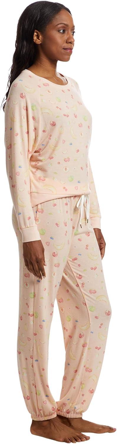 image:imageHoneydew Intimates womens Star Seeker Brushed Jersey Lounge SetSunkissed Fruit