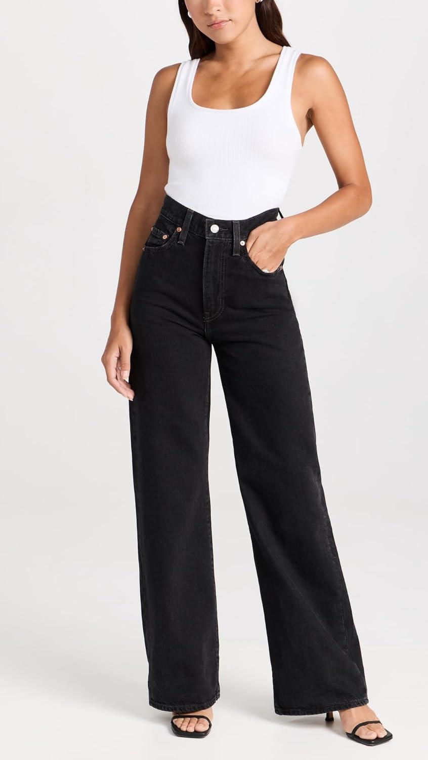 image:imageLevis Womens Ribcage Wide LegRosie Posie