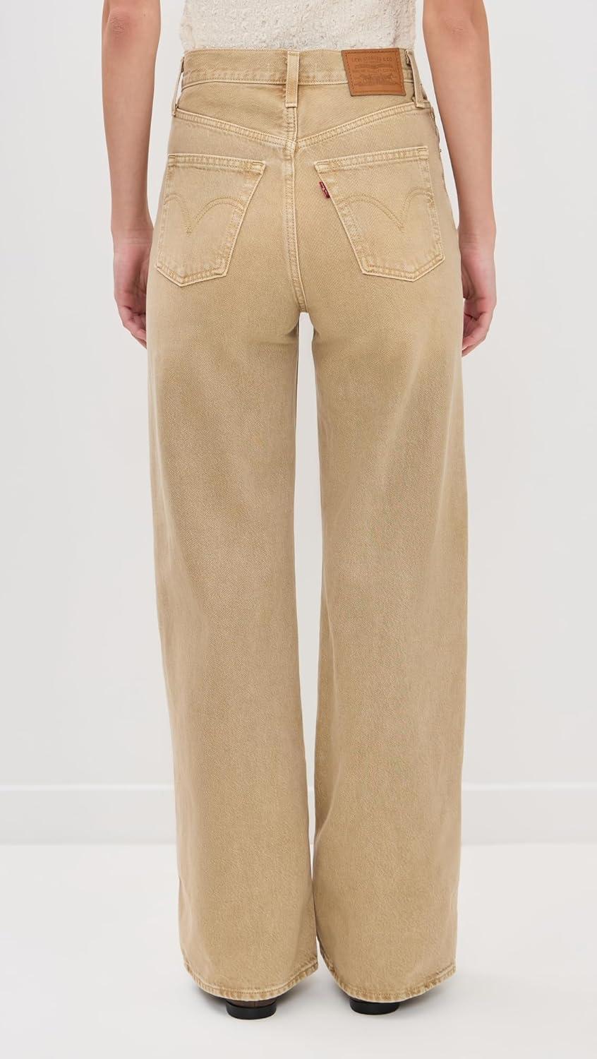 image:imageLevis Womens Ribcage Wide LegScraped Travertine