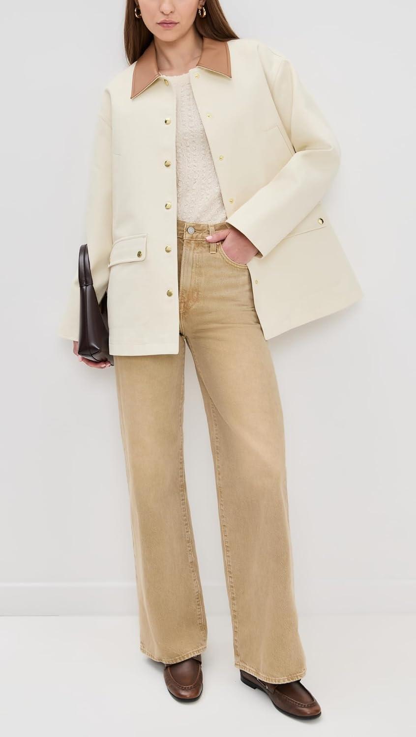 image:imageLevis Womens Ribcage Wide LegScraped Travertine