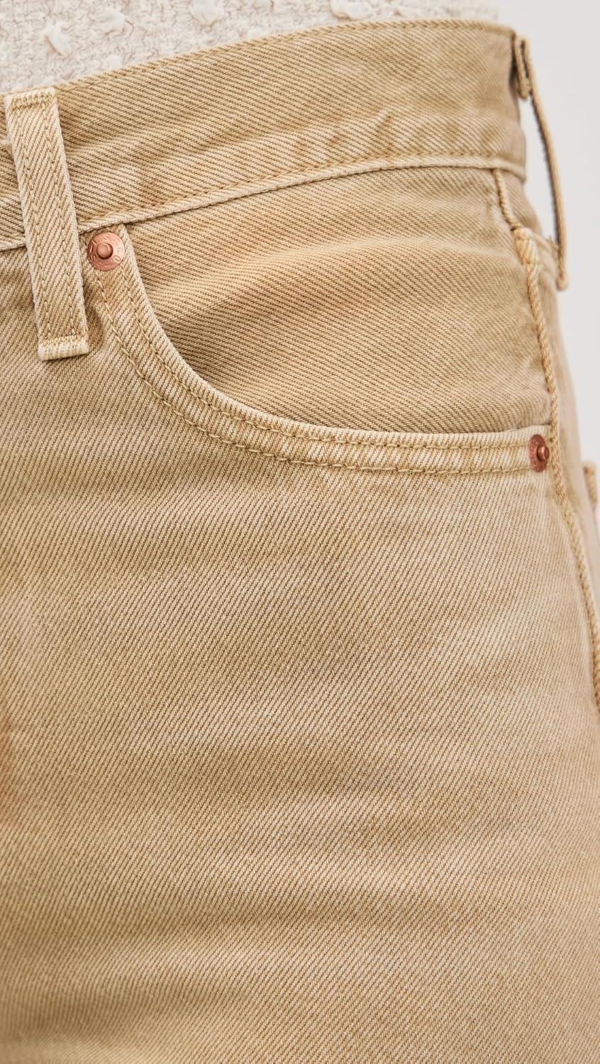 image:imageLevis Womens Ribcage Wide LegScraped Travertine