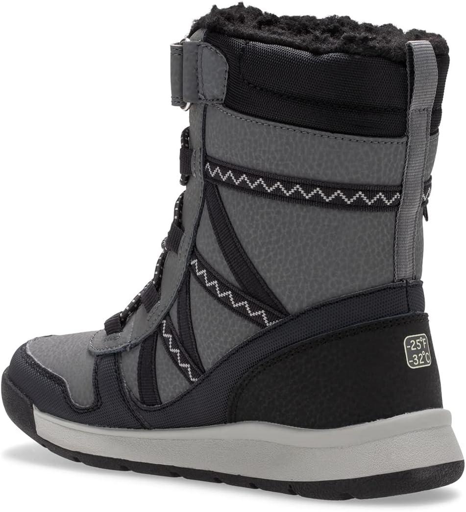image:imageMerrell UnisexChild Snow Crush 20 WaterproofBlackGrey